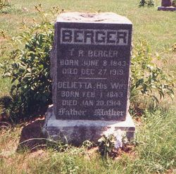 Delietta E. <I>Moore</I> Berger 