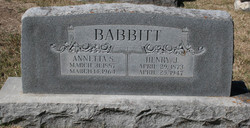 Henry Jared Babbitt 