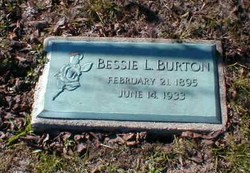 Bessie L <I>Smith</I> Burton 