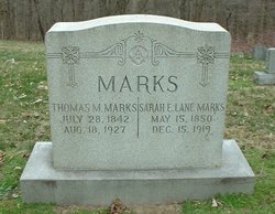 Sarah E. <I>Lane</I> Marks 