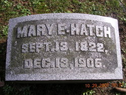 Mary Elizabeth <I>Flint</I> Hatch 