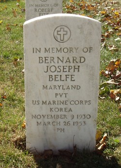 Pvt Bernard Joseph Belfe 