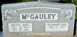 Rosemary Jane <I>Woeste</I> McGauley 