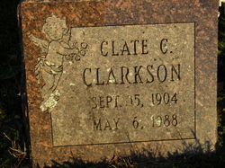 Clayton Cleo “Clate” Clarkson 