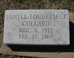 Lucy Lonell <I>Loudermilk</I> Collard 