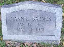 Nannie Winifred <I>Cline</I> Barnes 
