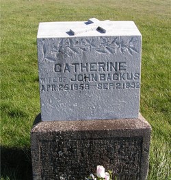 Catherine <I>Whalen</I> Backus 