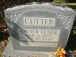 Walter Leslie Cutter 