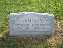 Leona Jeanette <I>Danley</I> Campsey 
