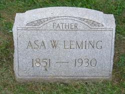 Asa W Leming 