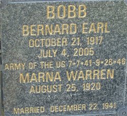 Dr Bernard Earl “Bill” Bobb 