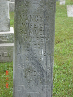 Nancy Vance <I>Hannah</I> Oulrey 