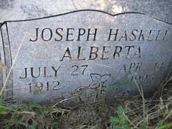 Joseph Haskell Alberta 