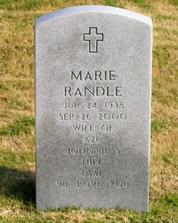 Marie <I>Randle</I> Hill 