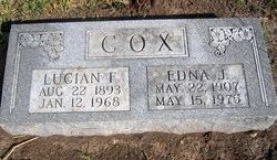 Edna Jessie <I>Hunt</I> Cox 