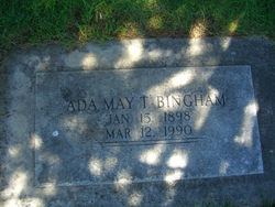Ada May <I>Taylor</I> Bingham 