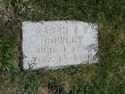 Sarah Isabella Fayban Cowley 