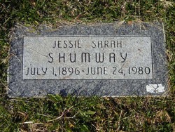 Jessie Sarah Shumway 