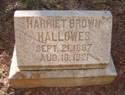 Harriet <I>Brown</I> Hallowes 