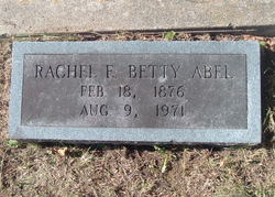 Rachel E Betty Abel 