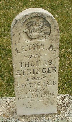 Letha Ann “Lizzie” <I>Terry</I> Stringer 