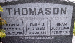 Emily Josephine <I>Cavender</I> Thomason 