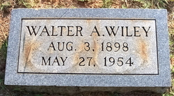 Walter Augustus Wiley 