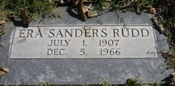 Era <I>Sanders</I> Rudd 