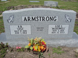 R B “Legs” Armstrong 