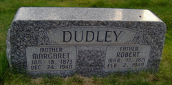 Margaret <I>Evans</I> Dudley 