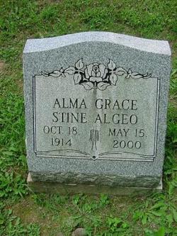 Alma Grace <I>Stine</I> Algeo 
