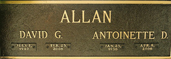 Antoinette D Allan 