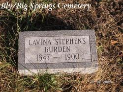 Lavina <I>Stephens</I> Burden 