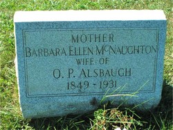 Barbara Ellen <I>McNaughton</I> Alsbaugh 