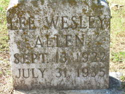 Lee Wesley Allen 