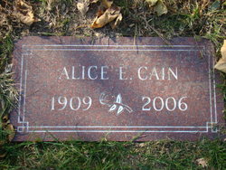 Alice E Cain 