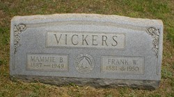 Mamie <I>Barham</I> Vickers 