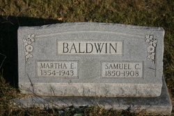 Martha Emma <I>Denny</I> Baldwin 