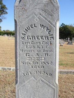Capt Samuel Wylie Greer 