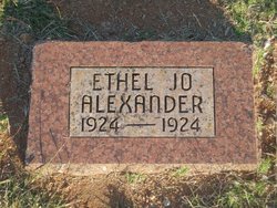Ethel Jo Alexander 