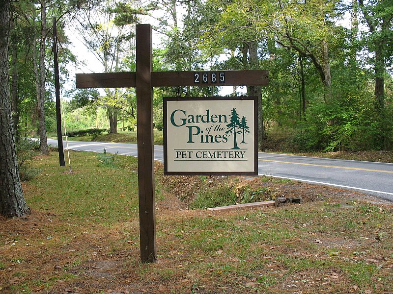 Garden of the Pines Pet Cemetery