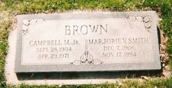 Marjorie Virginia <I>Smith</I> Brown 