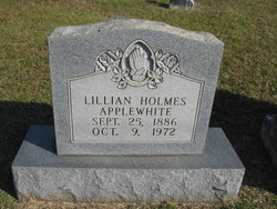 Lillian <I>Holmes</I> Applewhite 