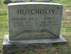 Dr Frederick Hutchison 