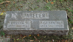 Augusta M. “Gusta” <I>Boesche</I> Abeler 