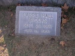 Carrie Luella <I>Hall</I> Brooks 