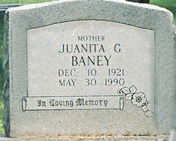 Juanita G Baney 