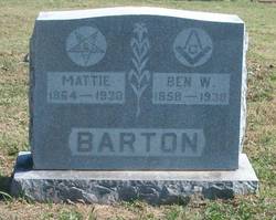 Benjamin Wilburn “Bennie” Barton Jr.