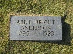 Abbie Estelle <I>Bright</I> Anderson 