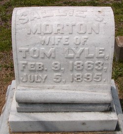 Sallie S <I>Morton</I> Lyle 